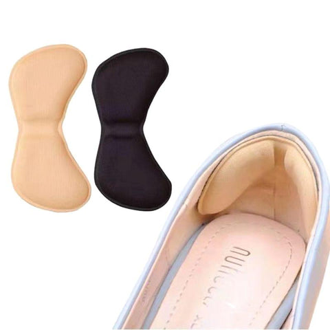 Butterfly Heel Pads Anti Slip Shoe Inserts Soft Heel Grips Cushion for Foot Comfort 1 Pair
