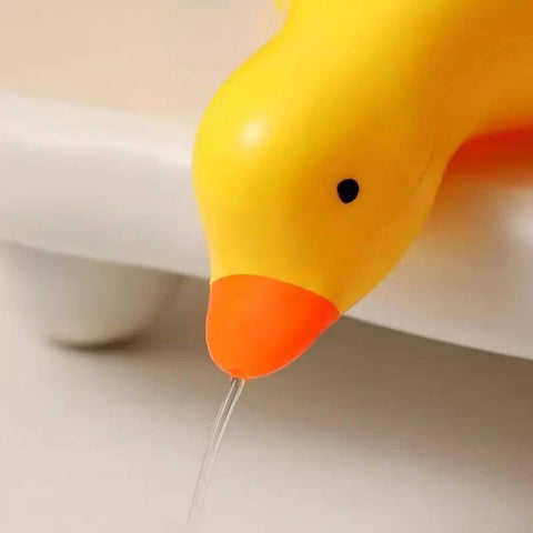 Cute Duck Soap Holder Soap Drying Rack Portable Bathroom & Kitchen Soap Organizer