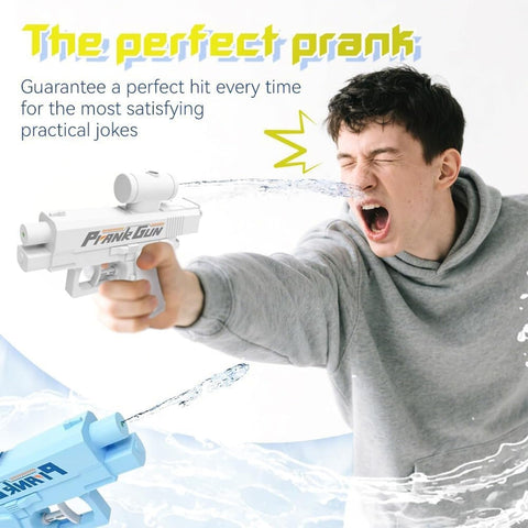 Double Sided Prank Water Gun Toy Funny Squirt Pistol for Kids Summer Pool & Beach Play