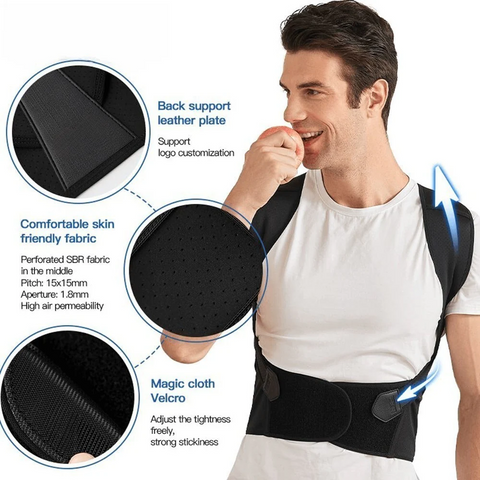 Spider Belt Adjustable Posture Belt – Shoulder Support & Back Straightener