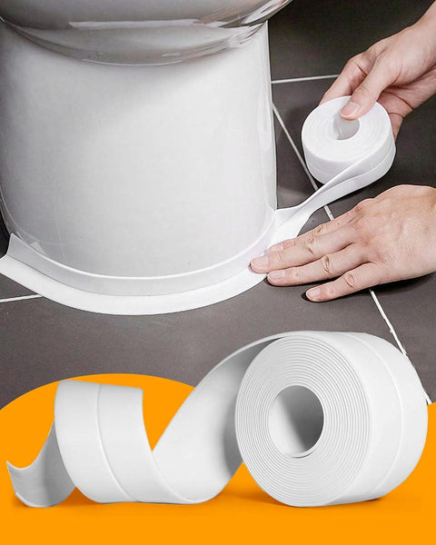 Self Adhesive Caulk Tape Waterproof Wall Sealing Strip for Kitchen Bathroom Sink & Toilet