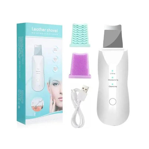 Ultrasonic Skin Scrubber Blackhead Remover Deep Pore Cleanser Facial Beauty Device