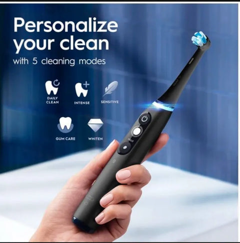 X3 Electric Toothbrush 6 Cleaning Modes USB Rechargeable Sonic Toothbrush for Adults & Kids
